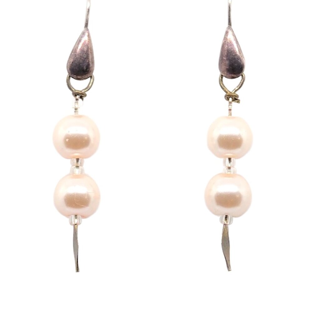 Pearls of Pink Earrings